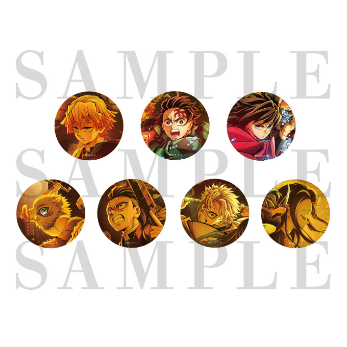 鬼滅の刃 劇場版 無限城編 第3弾 キービジュアル 缶バッジセット 竈門