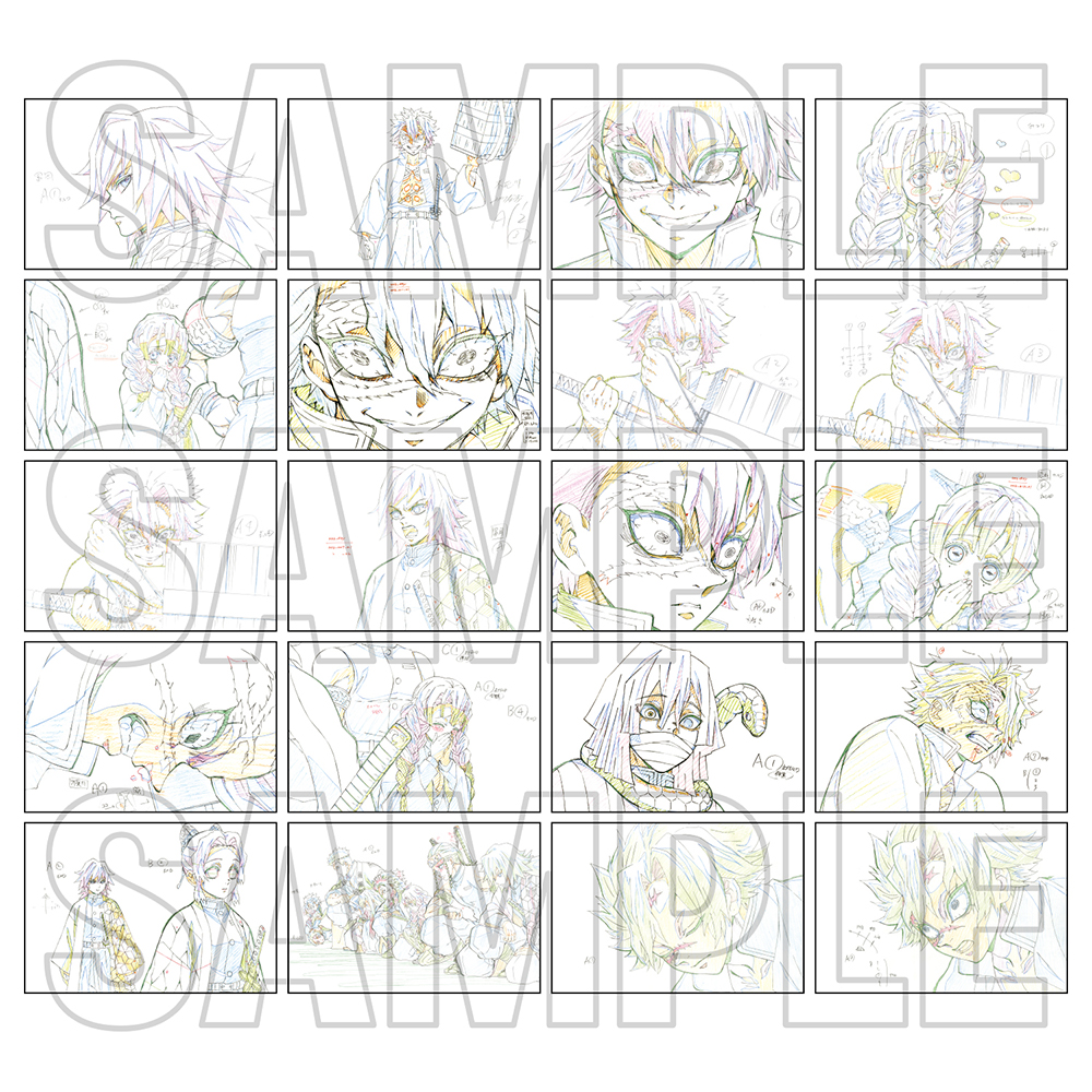 ufotable ダイニング 鬼滅の刃 立志編 ポストカード 67枚セット