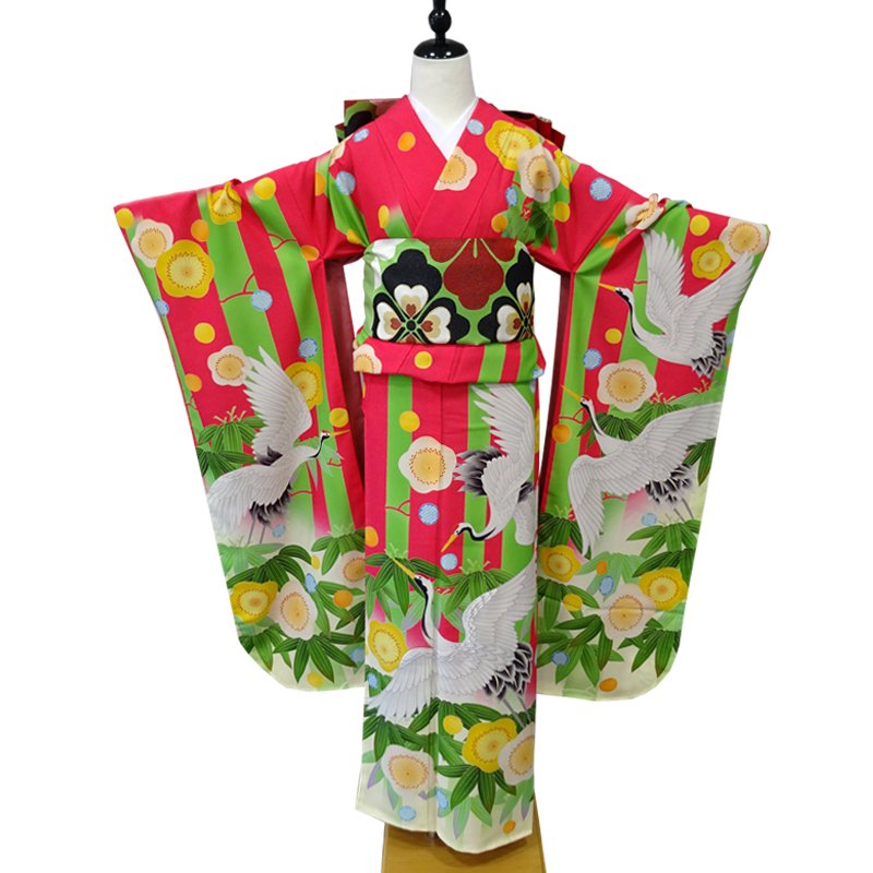 新品 振袖 袋帯 2点セット 成人式 ブランド (玉城ティナ キスミス) TSF