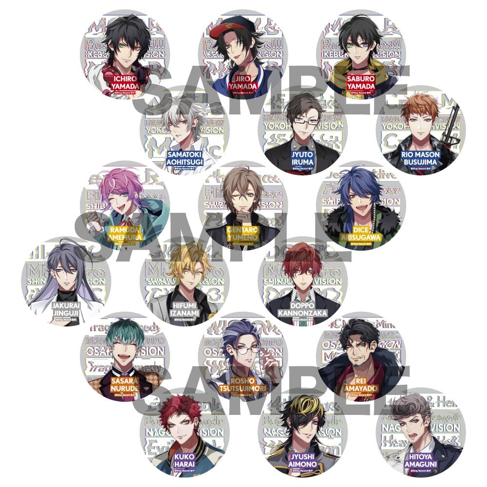 【ヒプノシスマイク】 ヒプマイ HYPED UP 02 缶バッジ 有栖川帝統 オンライン で 販売ゲーム・おもちゃ・グッズ - ヒプマイ ヒプノシス