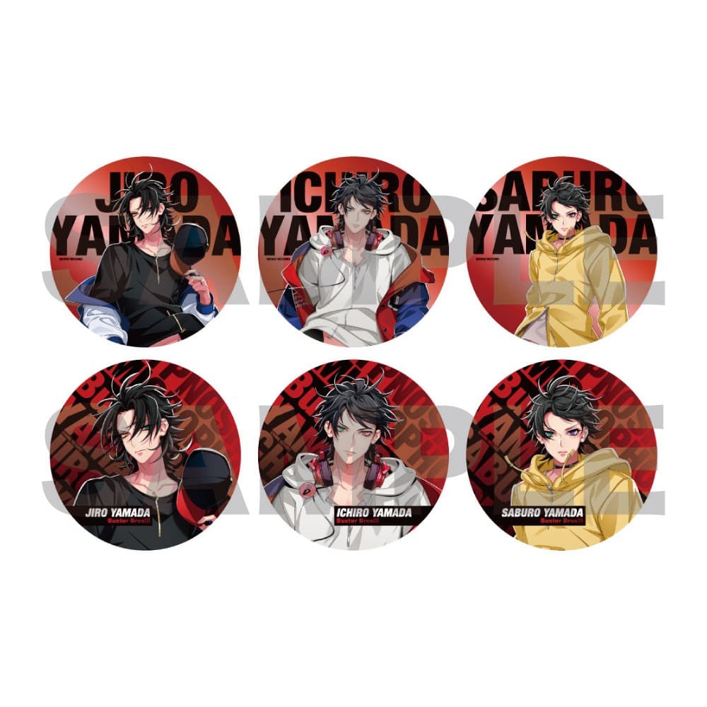 ヒプマイ .Buster Bros!!! 缶バッジ CD特典 一郎 ヒプノシスマイク ヒプマイ 山田一郎 缶バッジ CD 特典 - メルカリ