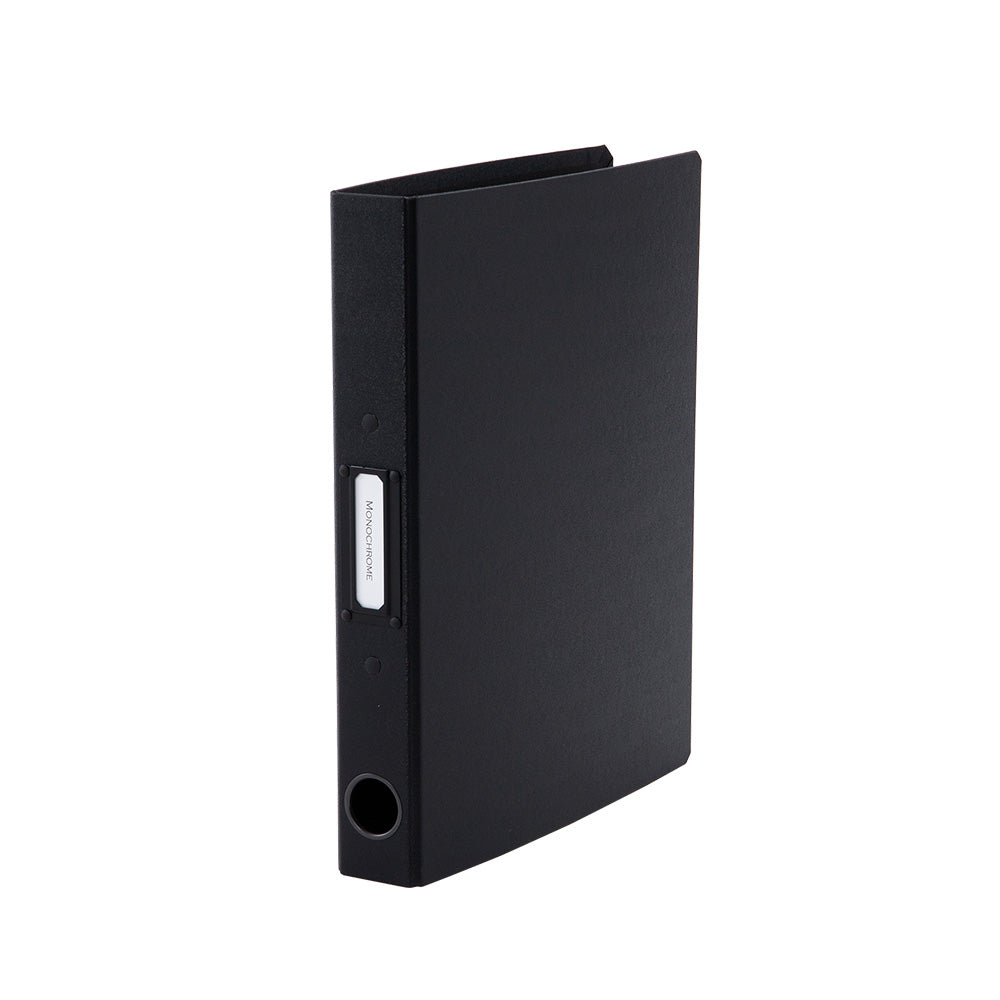 モンブラン黒 スプリングファイル 内ポケット付き モンブラン黒