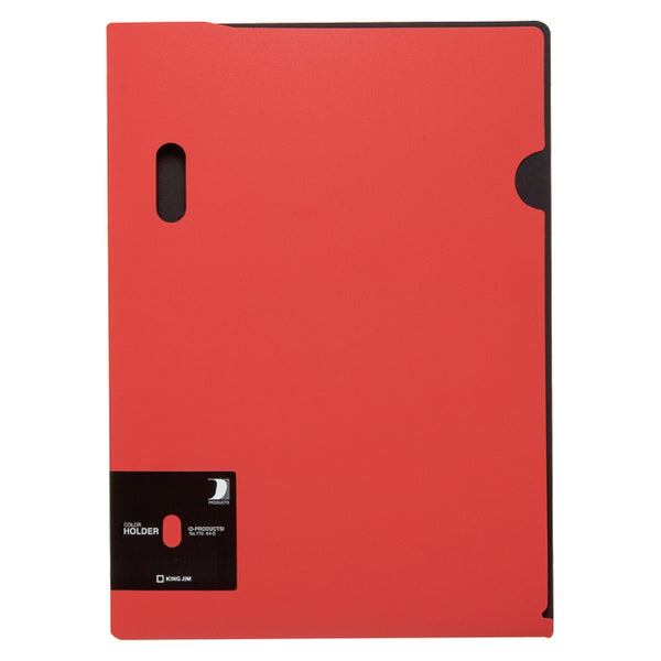 キングジム公式ストア カラーホルダー(D-PRODUCTS) 770 A4タテ型 書類