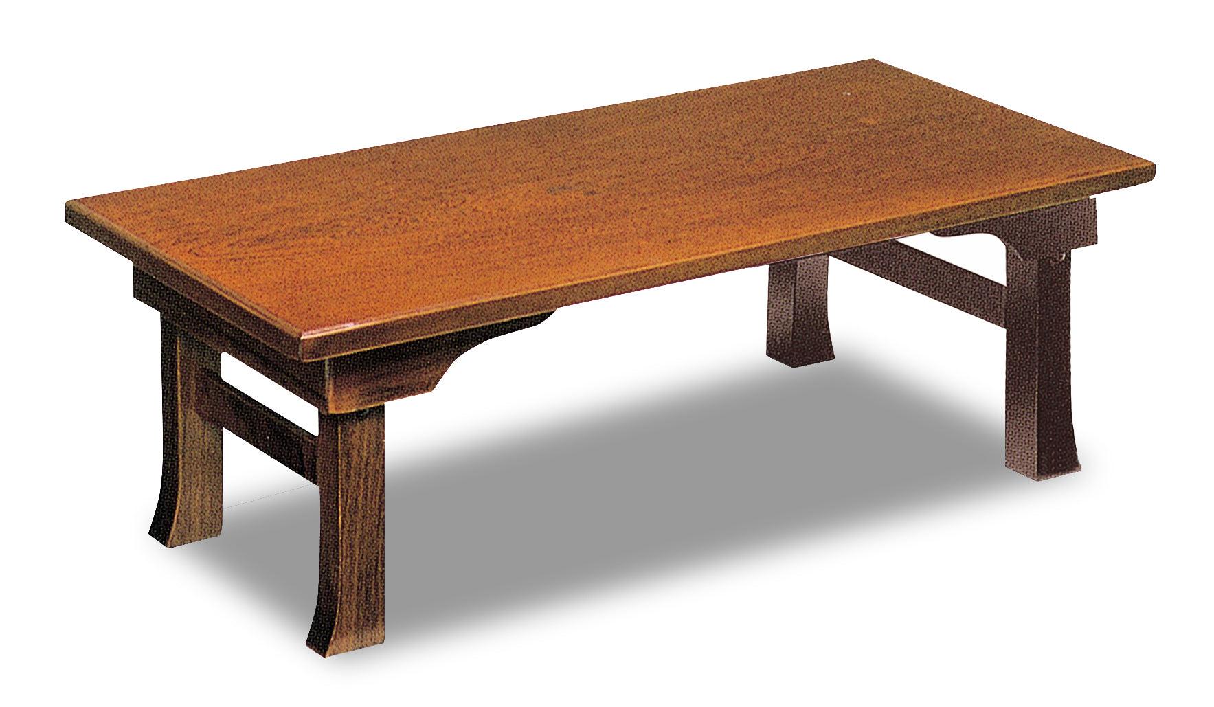 M♢アンティーク欅二月堂折り畳みコーヒーテーブルセンターテーブル