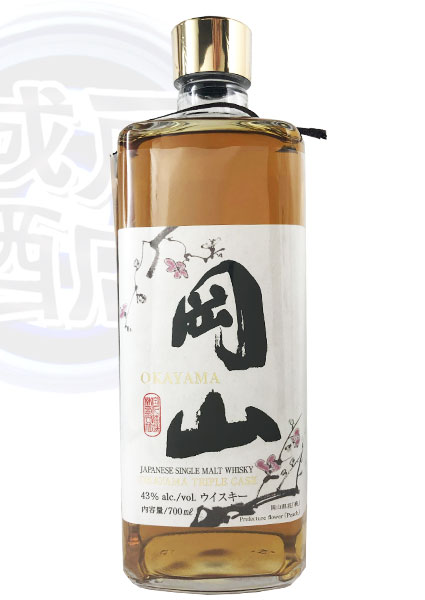 シングルモルトウイスキー 岡山 トリプルカスク 700ml