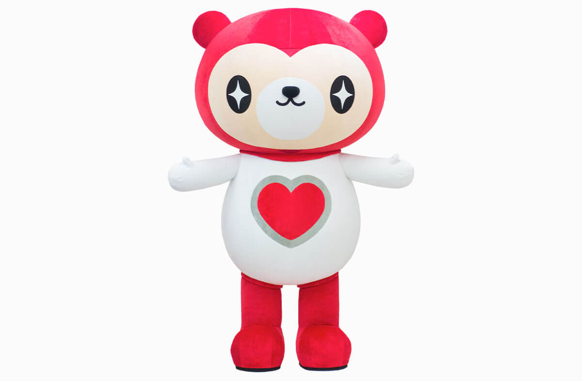 しぐまちゃん | 着ぐるみ制作会社キグルミックス