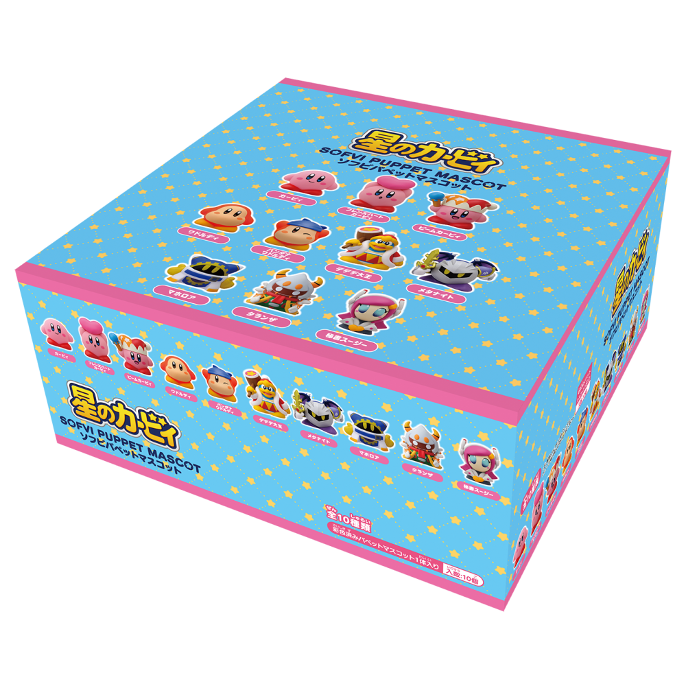 カービィソフビ】星のカービィ アートソフビコレクション[VOL.1 ピンク