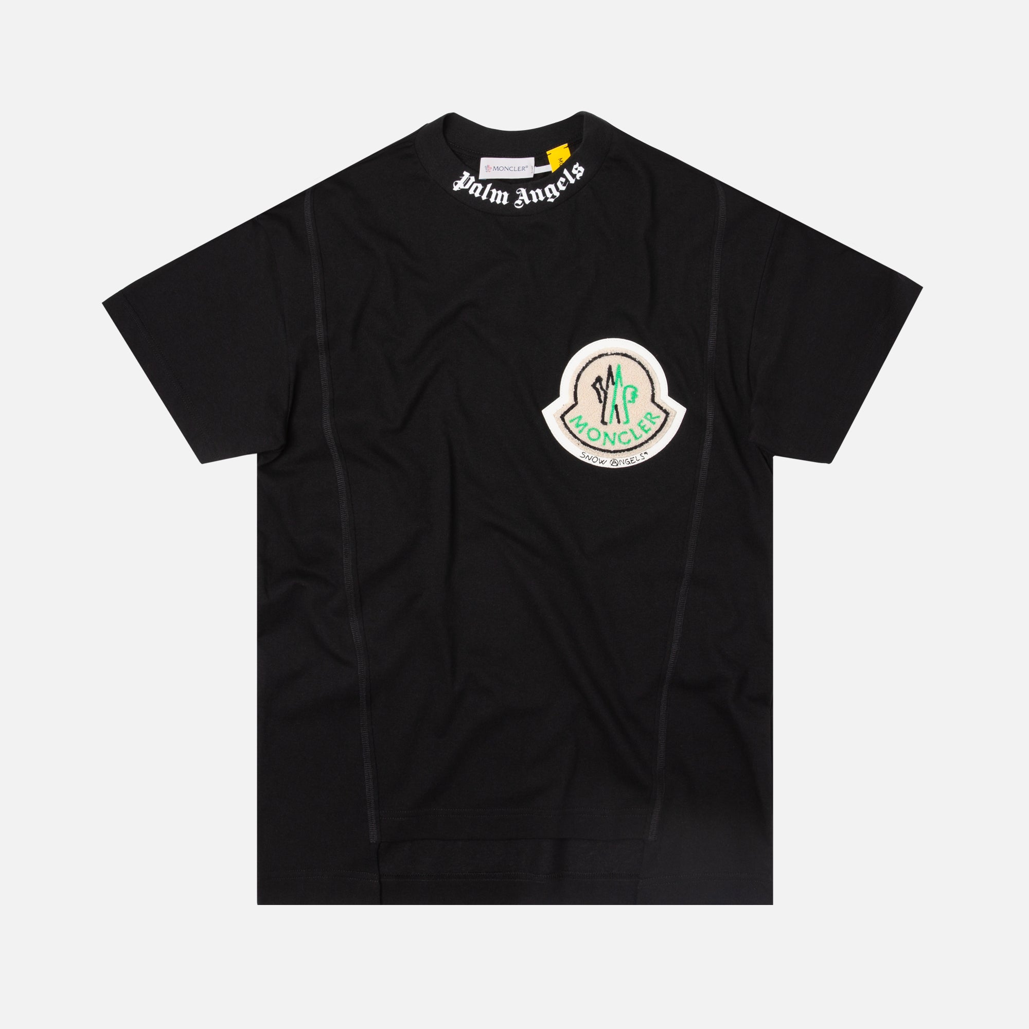 8 Moncler Palm Angels Maglia Girocollo Tee - Black – Kith