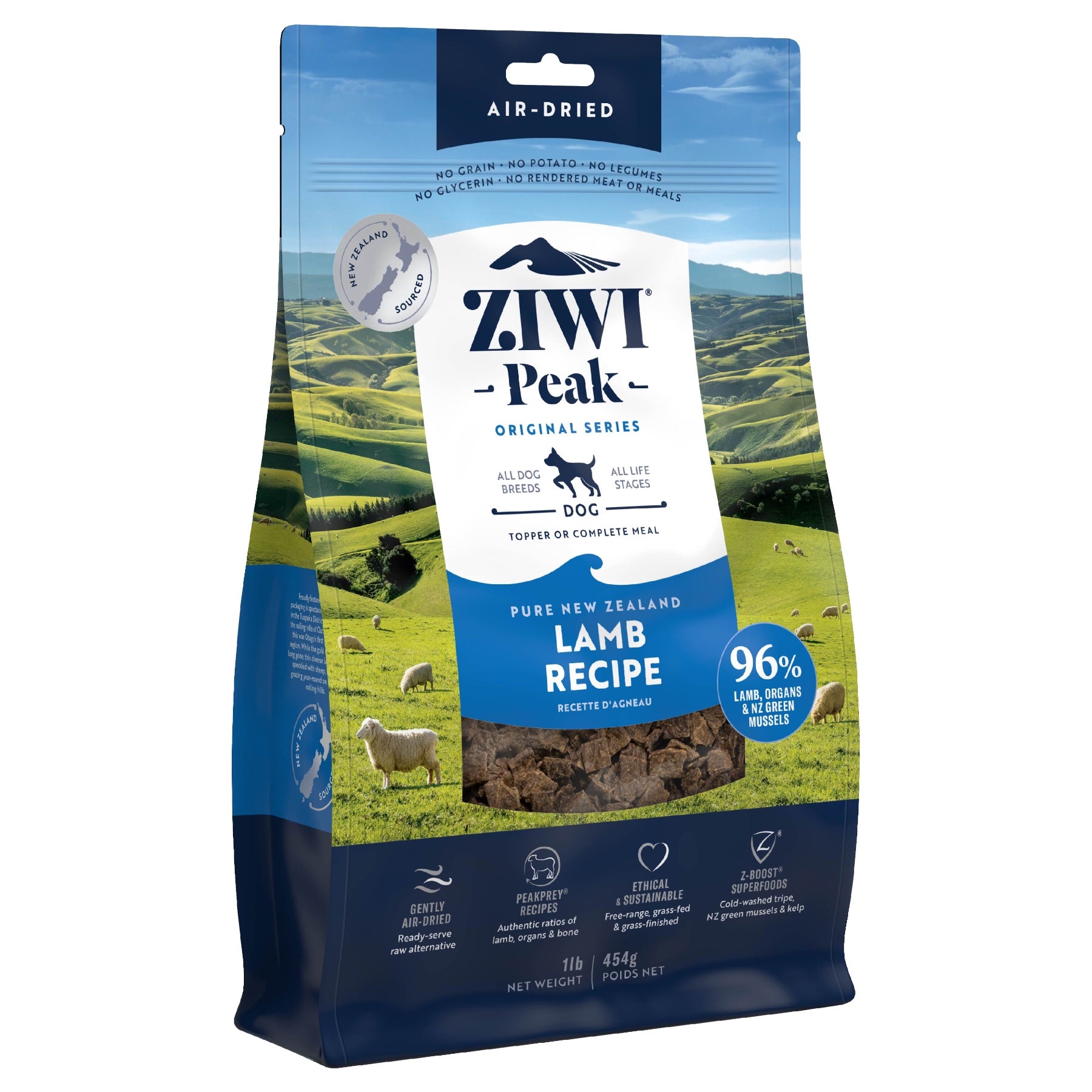 ZIWI Peak Original 454g – Kiwi Canine
