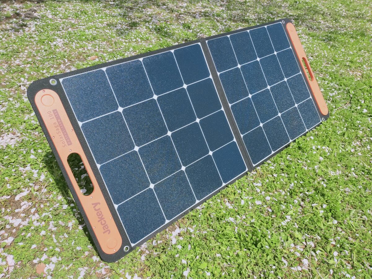 Jackery SolarSaga SPL101 100 ソーラーパネル 100W アウトドア 中古