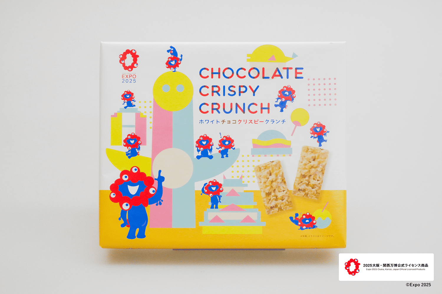 EXPO2025 ミャクミャク チョコクリスピークランチ