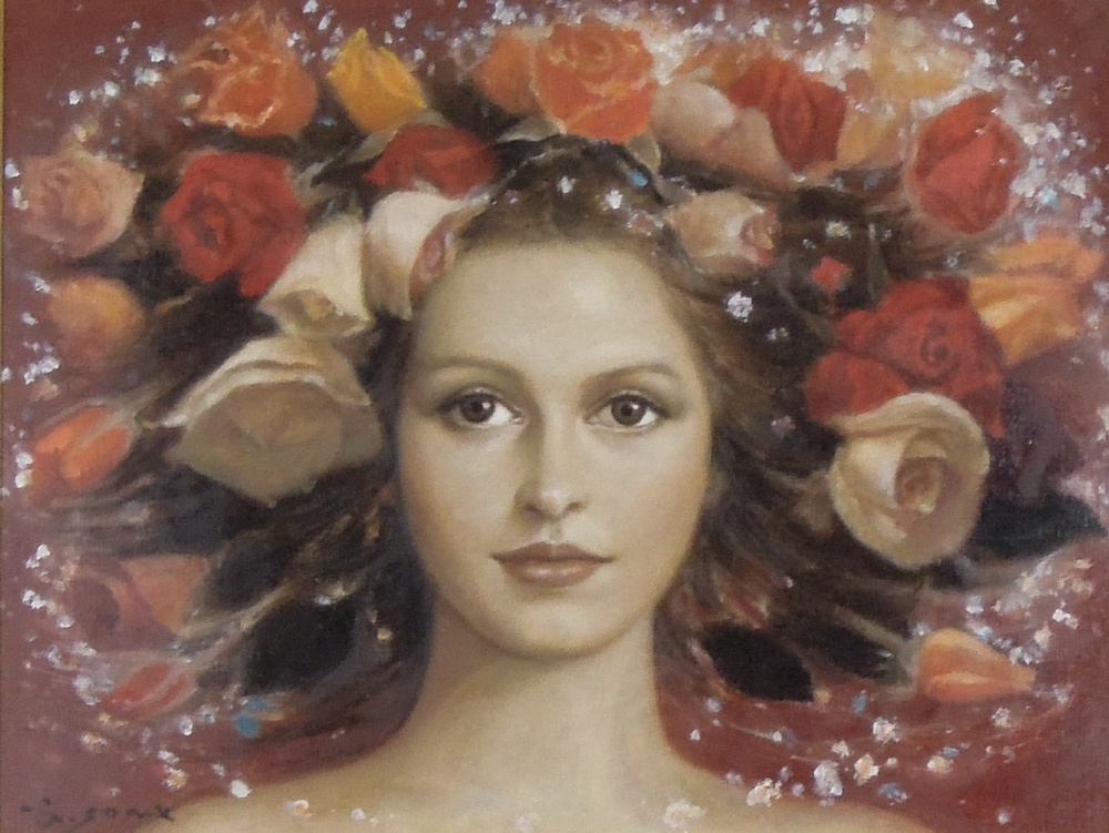 芝田米三 『実りの季』 リトグラフ 1520116V