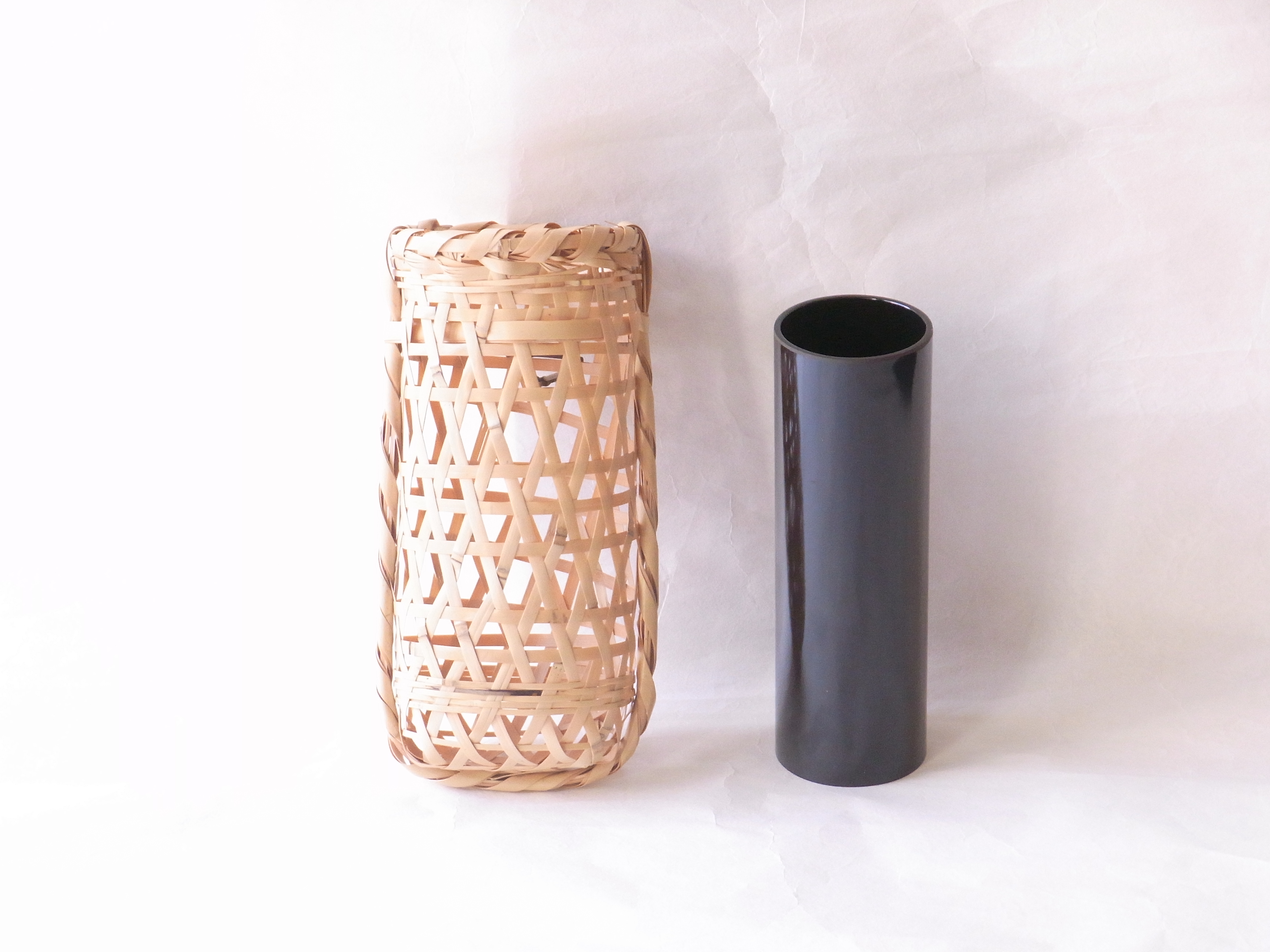 鉈籠掛花入 花器 懸花入 山葡萄 蔓 山鉈 鞘 用の