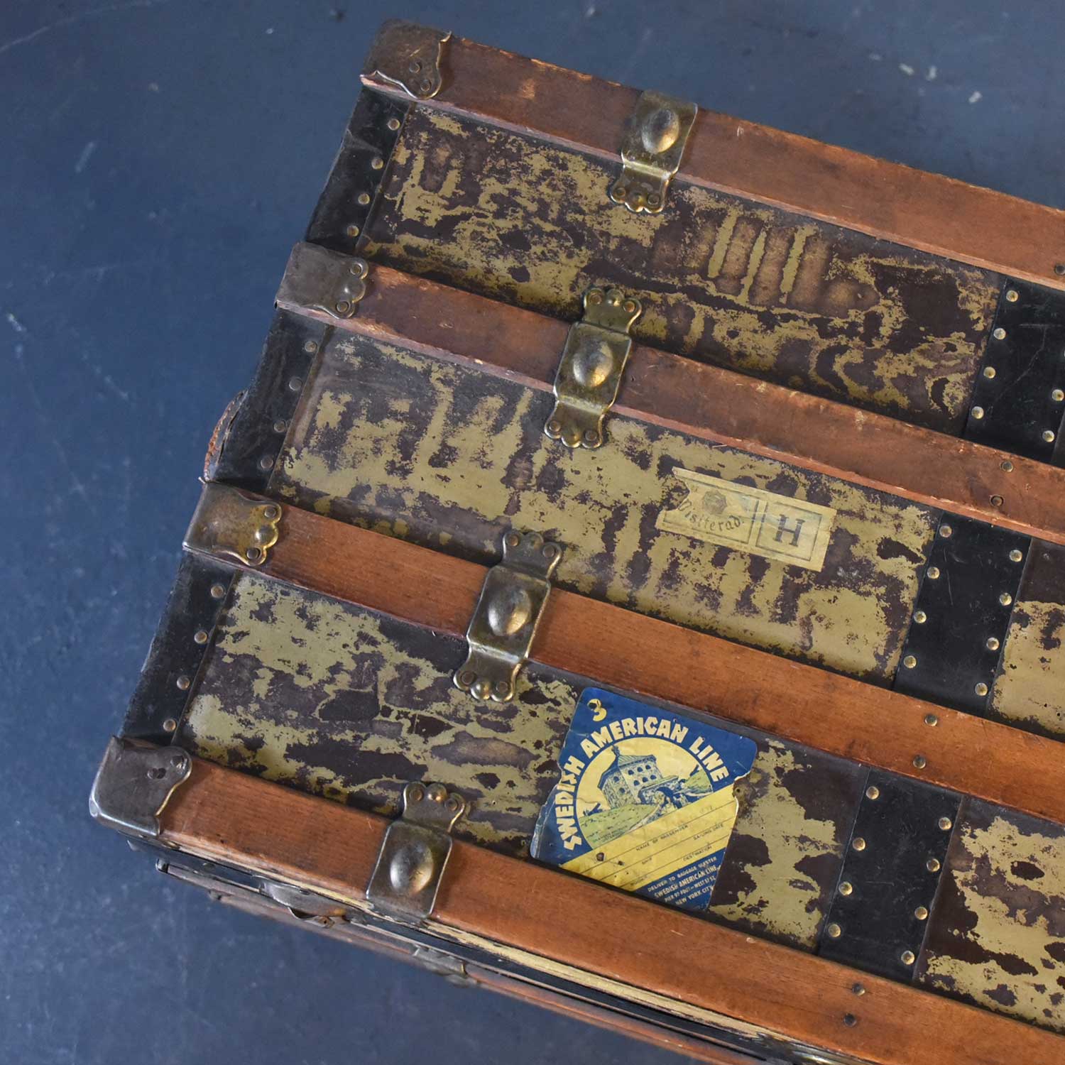 1910's 大型トランク 船舶用トランク .TR-36 – 神戸アンティークウェア