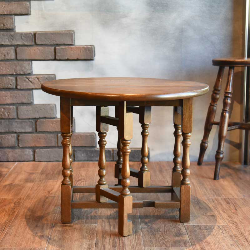 イギリス アンティーク 家具 オールドチャーム スモールゲートレッグ