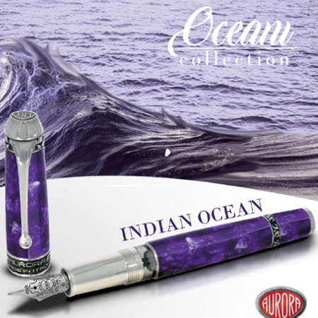 アウロラ万年筆アフリカef