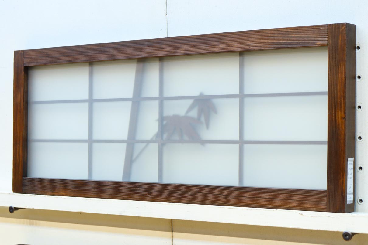 古色を帯びた風情溢れる竹雀の書院セット EZ2612 在庫3枚一組 – 古福庵