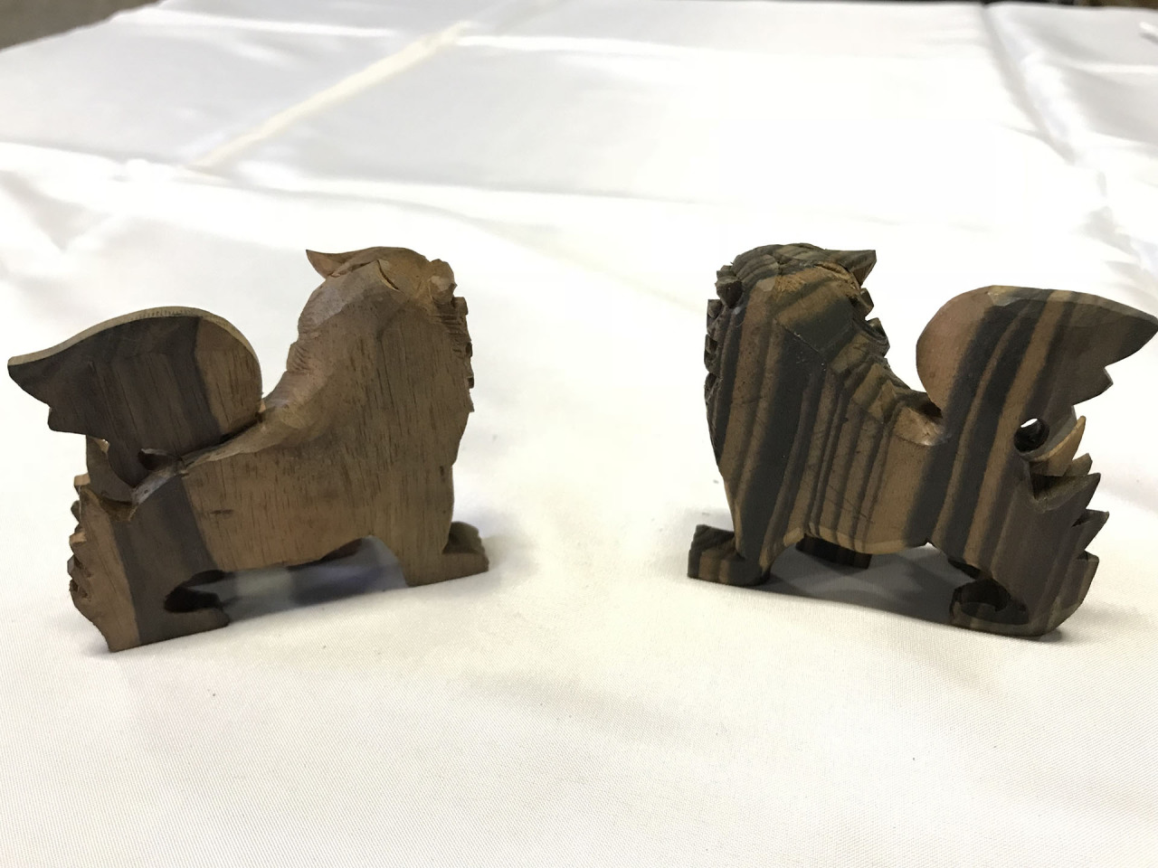 商品No.002》黒檀 獅子 手彫り彫刻木工品 | 通販商品 | 徳島・阿波市