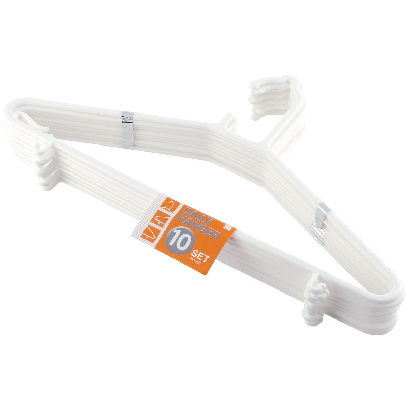 デイリーハンガー 10本組(オフホワイト) | 商品情報 | KOKUBO 小久保