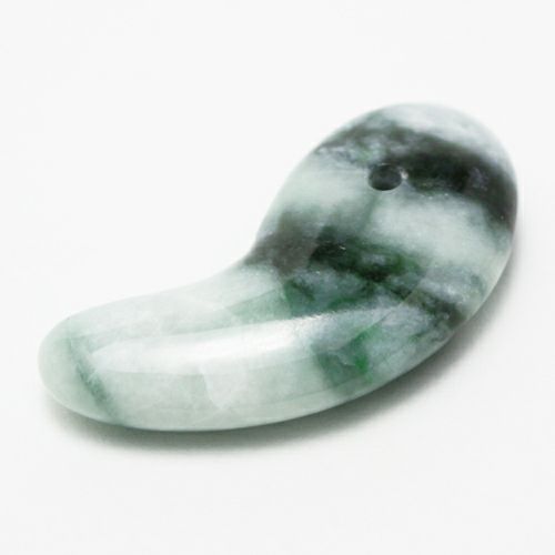 プレミアム・黒緑色縞模様・透明感良し・艶美麗】（プレミアム濃緑色