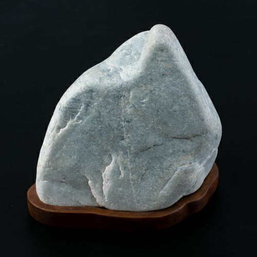 磨き石・穏やかな青・小滝産・1.7kg】（高品質青色ヒスイ）糸魚川