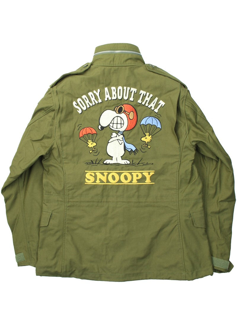 TMJ2426 / TOYS McCOY M-65 COAT,MAN'S,FIELD W/HOOD SNOOPY 
