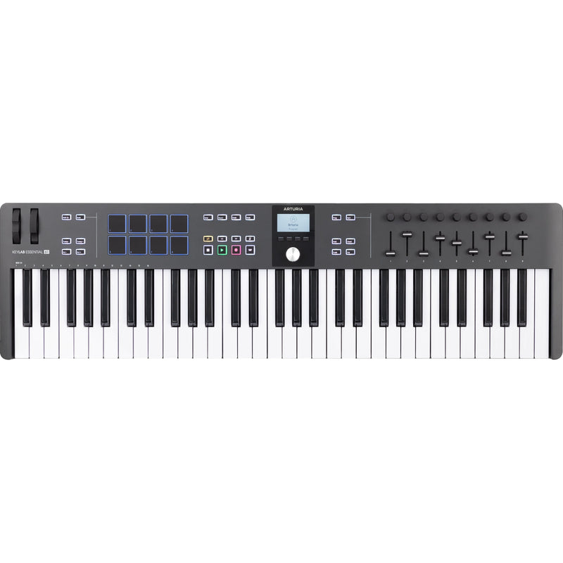 Arturia Keylab Essential 61 MK3 USB MIDI Keyboard Black – KMR Audio
