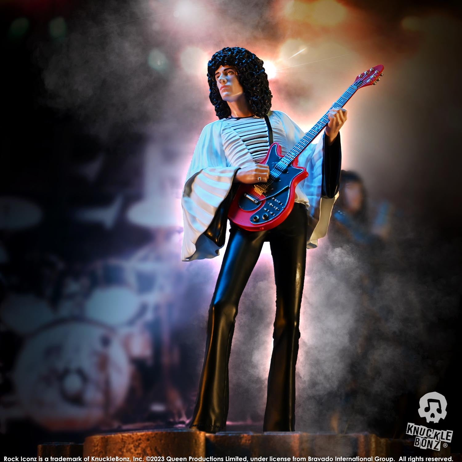 Queen II Brian May KnuckleBonz Statue