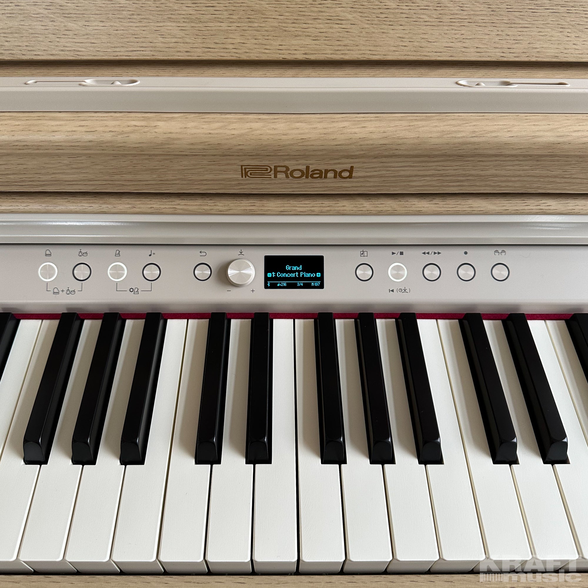 Roland RP701 Digital Piano - Light Oak – Kraft Music