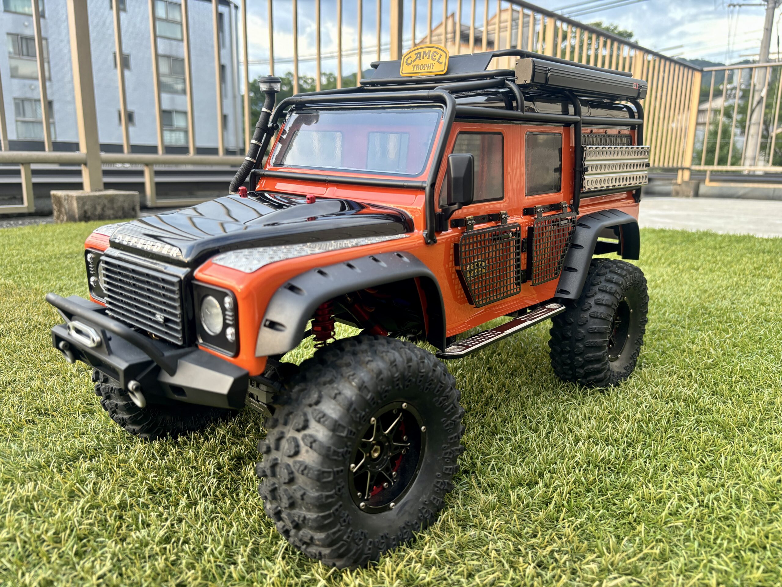 TRX4改造記】TRX4 ディフェンダー ボディーカスタム -