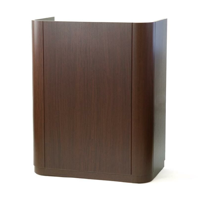 演台【書見台・キャスター付】 SSR-801型 幅80cm 司会台 講演台 説教台