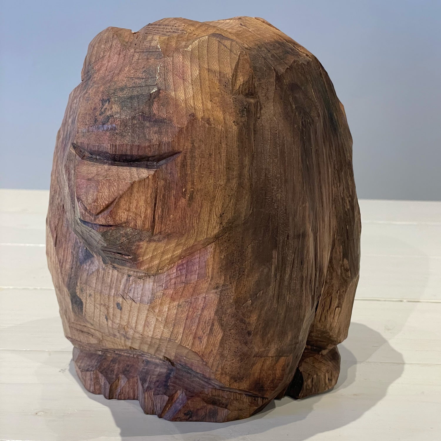 柴崎重行「【発掘熊】這い熊1982」 – 八雲木彫り熊【熊つみ】