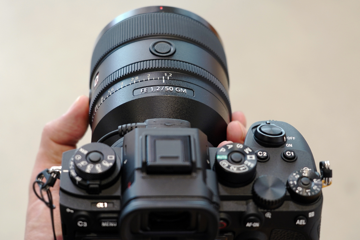 開放 F値1.2 の大口径単焦点レンズ GMaster FE 50 mm F1.2 GM