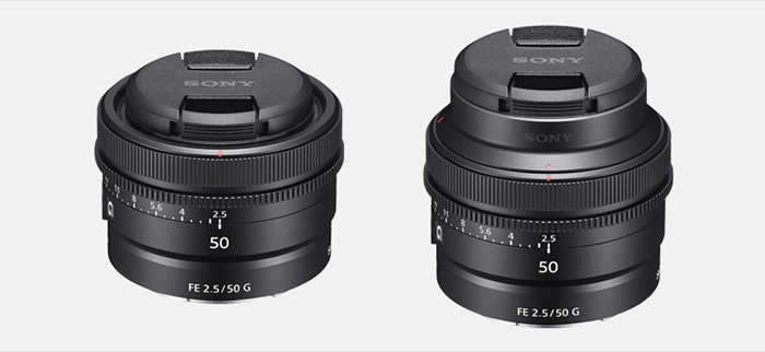 フルサイズEマウントレンズ FE 50mm F2.5 G 「SEL50F25G」を4月23日に