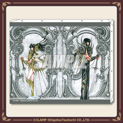くじ引き堂【聖伝】S賞 BIGアクリルパネル 阿修羅王＆帝釈天CLAMP