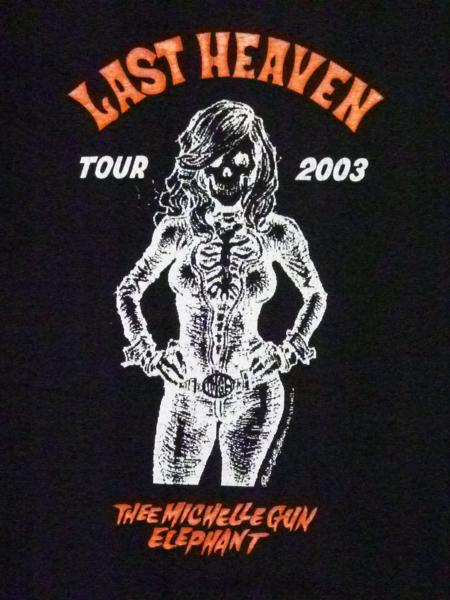 TMGE Last Heaven tour 2003 タオル 新品未使用＊ミッシェルガン