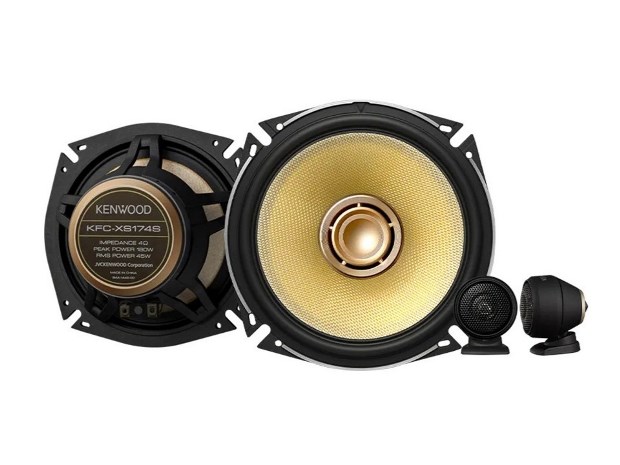 KENWOOD LSF-555 2Wayスピーカー⁄ペア⁄2台1組⁄45Hz～30kHz 送料