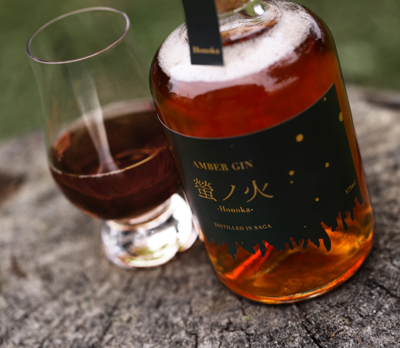 KURAND AMBER GIN 蛍ノ火 375ml 140本限定の一本 AMBER GIN 螢ノ火