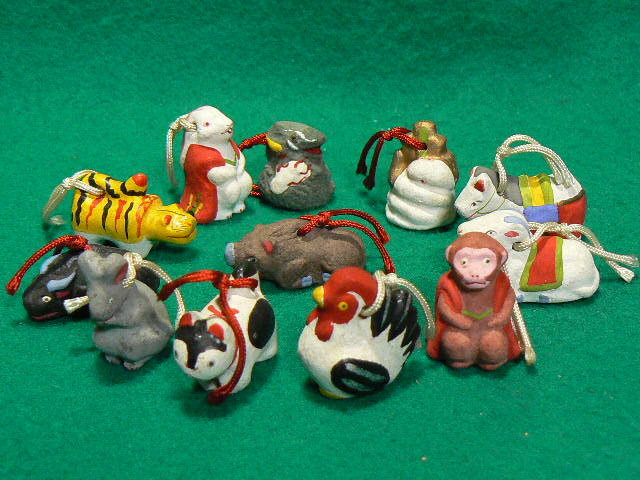 郷土玩具 名古屋の土人形