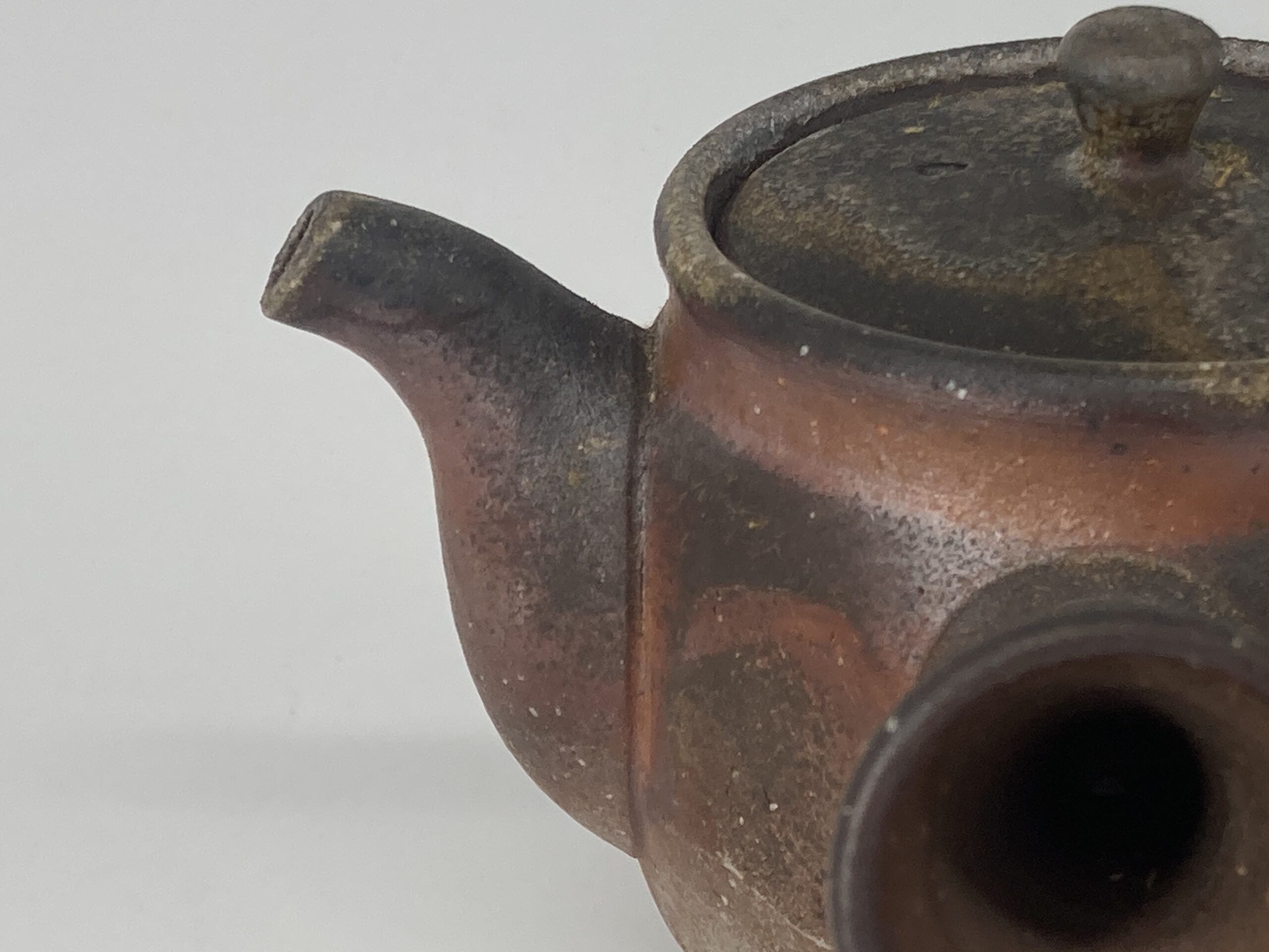 備前焼 急須 桟切 紙箱入り | 興楽園