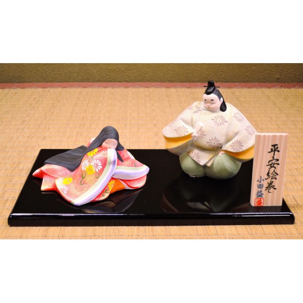 京陶人形 平安絵巻 小田益作 | 小刀屋忠兵衛 | 京ものさんぽ