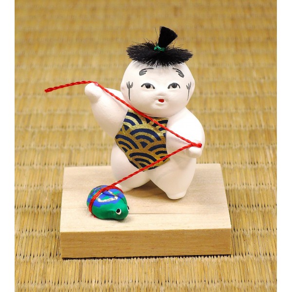 豆御所人形 福亀 耕園作 京陶人形 | 小刀屋忠兵衛 | 京ものさんぽ