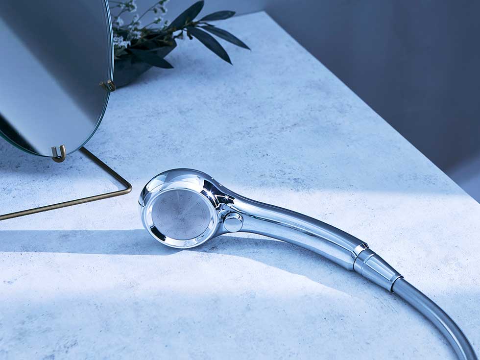 サロンセンスウルトラファインバブルシャワーヘッド（手元ストップ