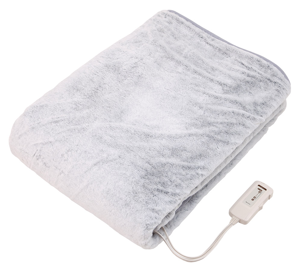 販売終了】ラビットファー調電気掛敷毛布 188×130cmKDK-75211R