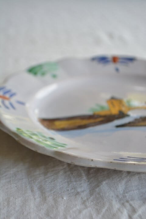 1800年代 ムスティエ アンティークプレート | La. YHA