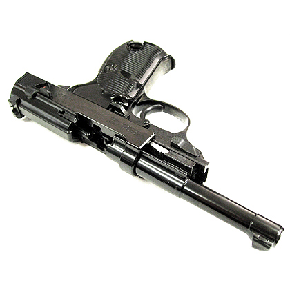 マルゼン ワルサー P38 ブラックメタル 木グリ付 期間限定⭐マルゼン