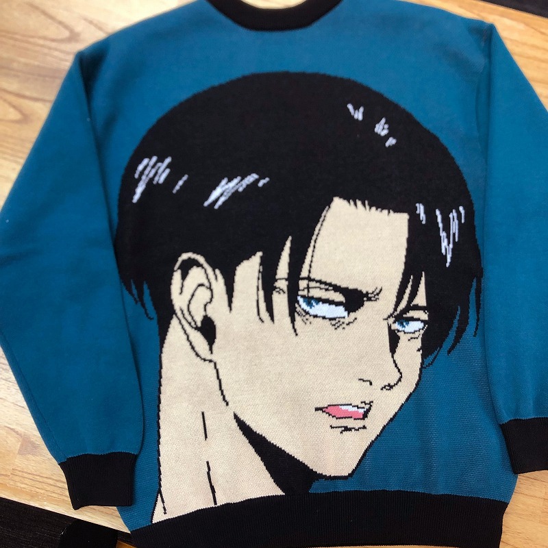 進撃の巨人 リヴァイ 兵長 ハンジ ニット セーター 進撃の巨人