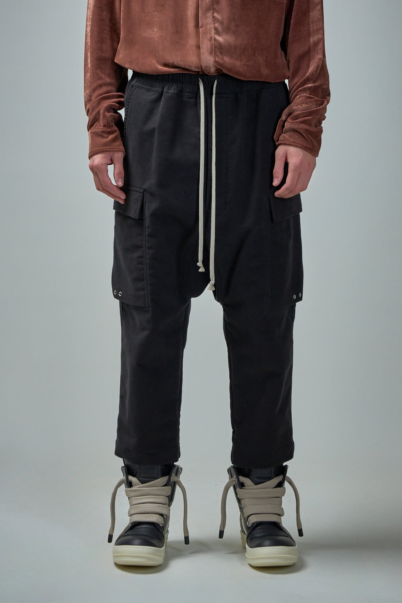 H*読様 Rick OWENS 16SS ANTHEM CARGO CROPPE H*読様 Rick OWENS