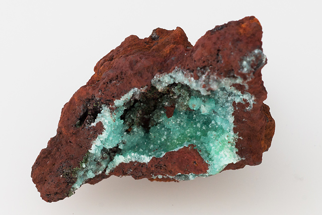 含銅アダム鉱 Cuprian Adamite 鉱物たちの庭