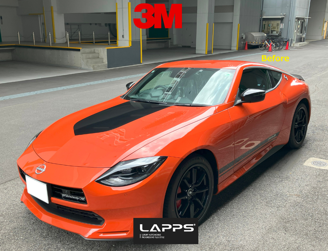 フェアレディZ35のカーラッピング施工紹介 3M 2080-HG12 ハイグロス